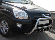 Kia Sportage 2004–2010 Frontbåge WT003 (rostfritt stål) foto 6