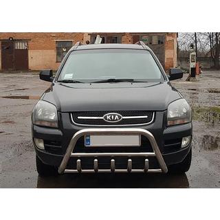 Frontbåge WT003 (rostfritt stål) Kia Sportage 2004–2010 foto 4
