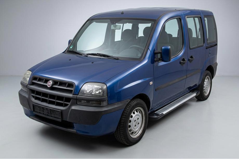 Fiat Doblo I 2001–2005 Sidosteg Line (2 st, aluminium) Image