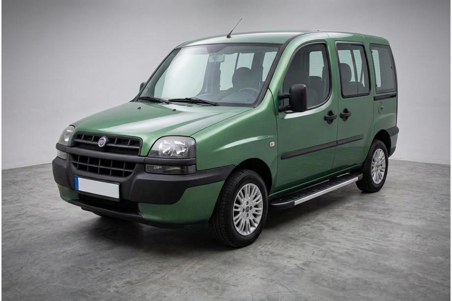 Fiat Doblo I 2001–2005 Sidosteg Duru (2 st, aluminium) Image