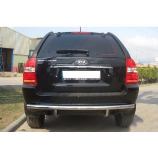Bakre skyddsbåge AK002 (rostfritt) Kia Sportage 2004–2010 foto 1