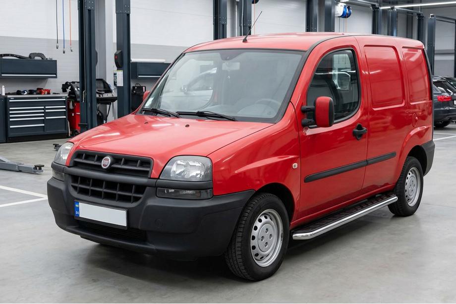 Fiat Doblo I 2001–2005 Sidosteg Maydos V1 (2 st, aluminium ↗ rostfritt stål) Image