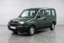 Fiat Doblo I 2001–2005 Sidosteg Bosphorus Black (2 st, aluminium) foto 1