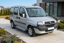 Fiat Doblo I 2001–2005 Sidosteg Rainbow (2 st, aluminium) foto 1