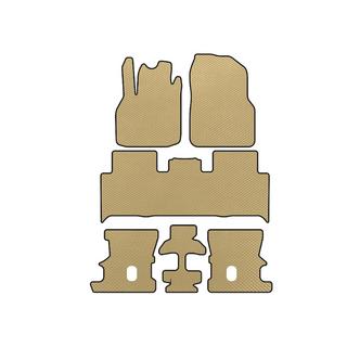 EVA-mattor (3 rader, beige)
