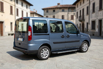 Fiat Doblo I 2005–2010 Sidosteg Duru (2 st, aluminium) foto 1