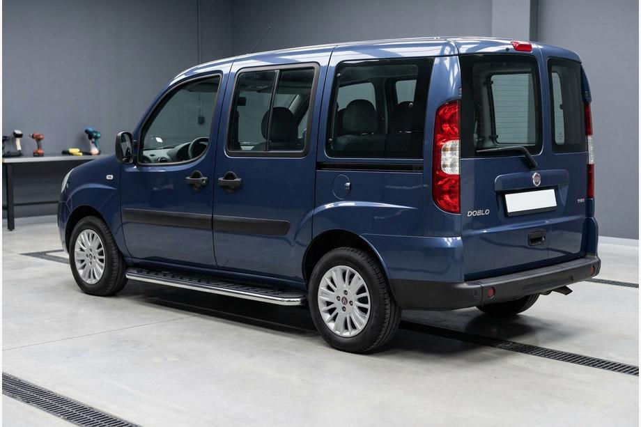 Fiat Doblo I 2005–2010 Sidosteg Maydos V1 (2 st, aluminium ↗ rostfritt stål) Image