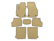 Opel Zafira A 1998–2005 EVA bilmattor (3 rader, 2003-2005, 7-sits, Beige) foto 1