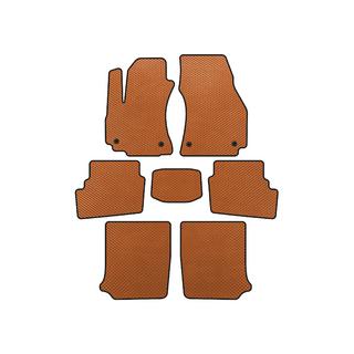 EVA bilmattor (3 rader, 2003-2005, 7-sits, Orange) Opel Zafira A 1998–2005