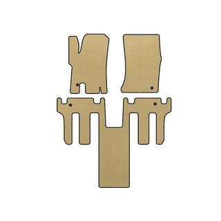 EVA bilmattor 2004-2008 (2 rader, Beige) Ssang Yong Rodius