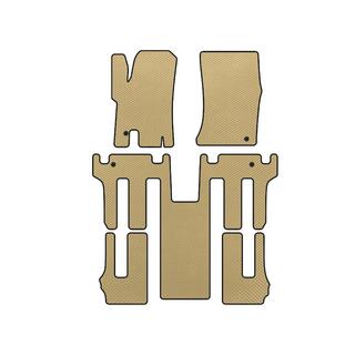 EVA bilmattor 2004-2008 (3 rader, beige) Ssang Yong Rodius