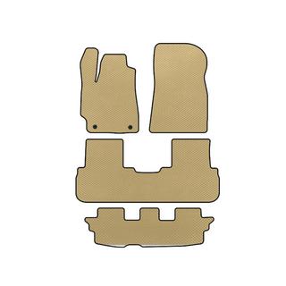 EVA-mattor (3 rader, beige)
