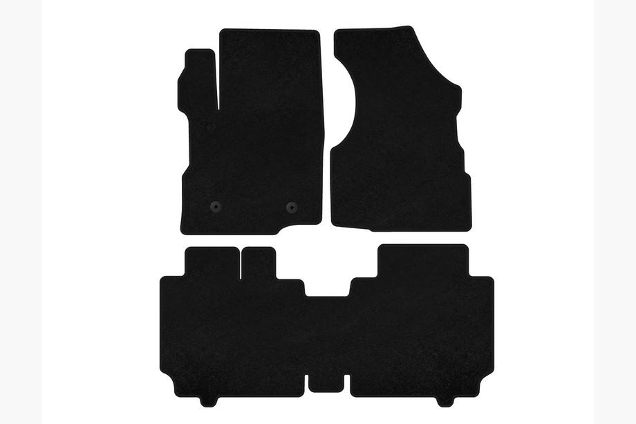 Chevrolet Equinox 2009–2016 Textilmattor Premium (2015-2017, Svart) Image