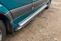 Mercedes Sprinter W906 2006–2018 Sidosteg Rainbow (2 st, aluminium) Lång/Extra lång foto 2