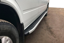 Mercedes Sprinter W901/902/903/904/905 1995–2006 Sidosteg Fullmond (2 st, aluminium) foto 1