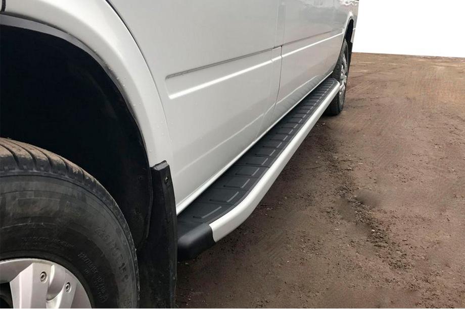 Mercedes Sprinter W901/902/903/904/905 1995–2006 Sidosteg Fullmond (2 st, aluminium) Image