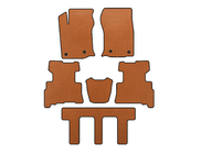 Toyota 4Runner 2009–2024 EVA bilmattor (3 rader, 2014-2024, 7-sits, Orange) foto 1