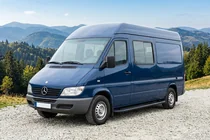 Mercedes Sprinter W901/902/903/904/905 1995–2006 Sidosteg Bosphorus Black (2 st, aluminium) foto 1