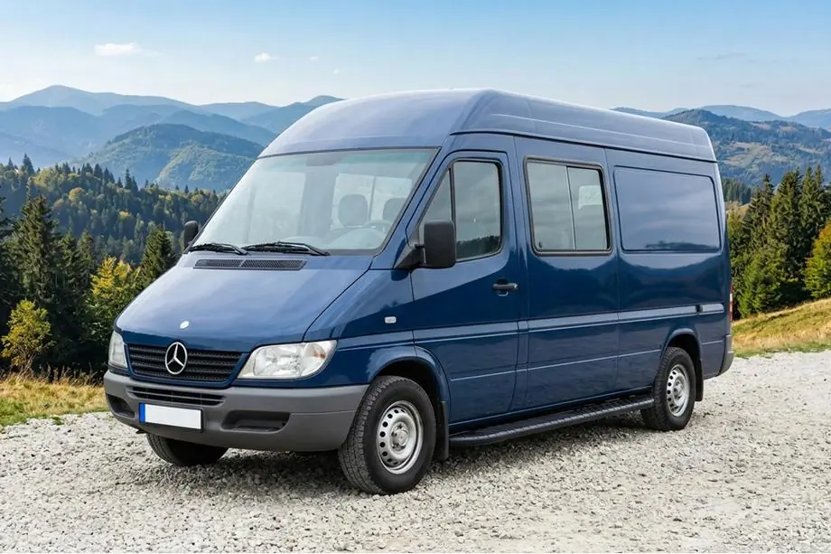 Mercedes Sprinter W901/902/903/904/905 1995–2006 Sidosteg Bosphorus Black (2 st, aluminium) Image