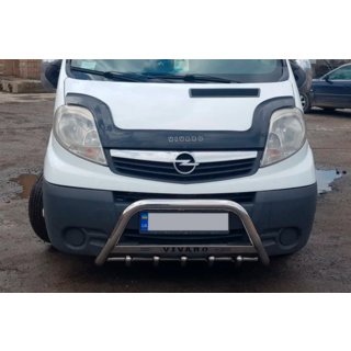 Frontbåge WT003-4 (rostfritt stål) Opel Vivaro 2001–2015 foto 2