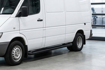 Volkswagen LT 1995–2006 Sidosteg Allmond Black (2 st, aluminium) foto 1