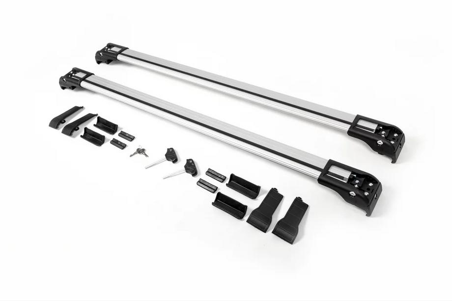 Peugeot Partner/Rifter 2019– Takräcke (lastbågar) för integrerade takrails Wingbar V2 (2 st) Foto 10