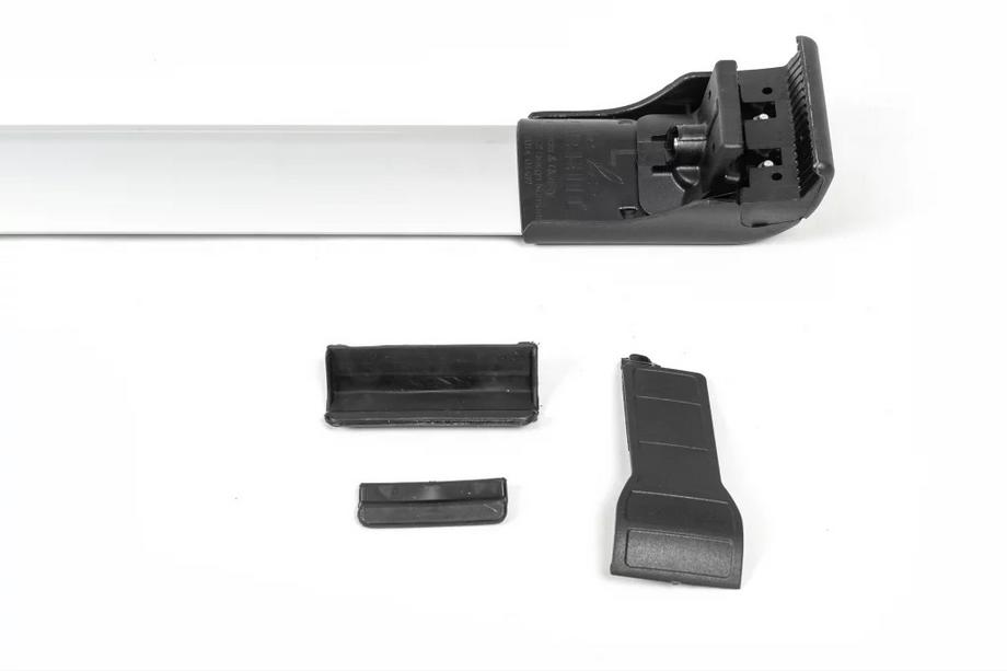 Toyota Proace City 2016– Takräcke (lastbågar) för integrerade takrails Wingbar V2 (2 st) Svart Foto 12