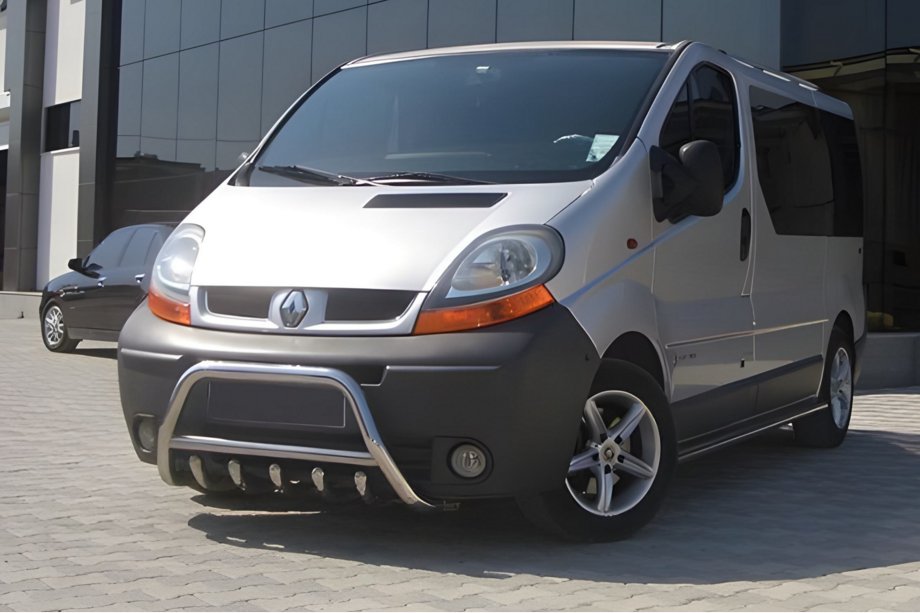 Renault Trafic 2001–2015 Frontbåge WT003-4 (rostfritt stål) Foto 2