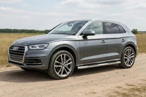 Audi Q5 2017–2025 Sidorör (2 st, rostfritt) foto 1