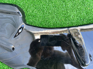 Volkswagen Golf 7/E-Golf 2012–2020 Nedsatt vara: Frontlip spoiler DPT V-4 (för R / R-Line HB, 2017-2019, svart högglans) foto 5