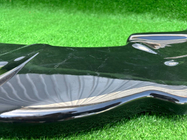 Volkswagen Golf 7/E-Golf 2012–2020 Nedsatt vara: Frontlip spoiler DPT V-4 (för R / R-Line HB, 2017-2019, svart högglans) foto 3