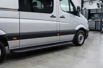 Volkswagen Crafter 2006–2016 Sidosteg Bosphorus Black (2 st, aluminium) foto 1