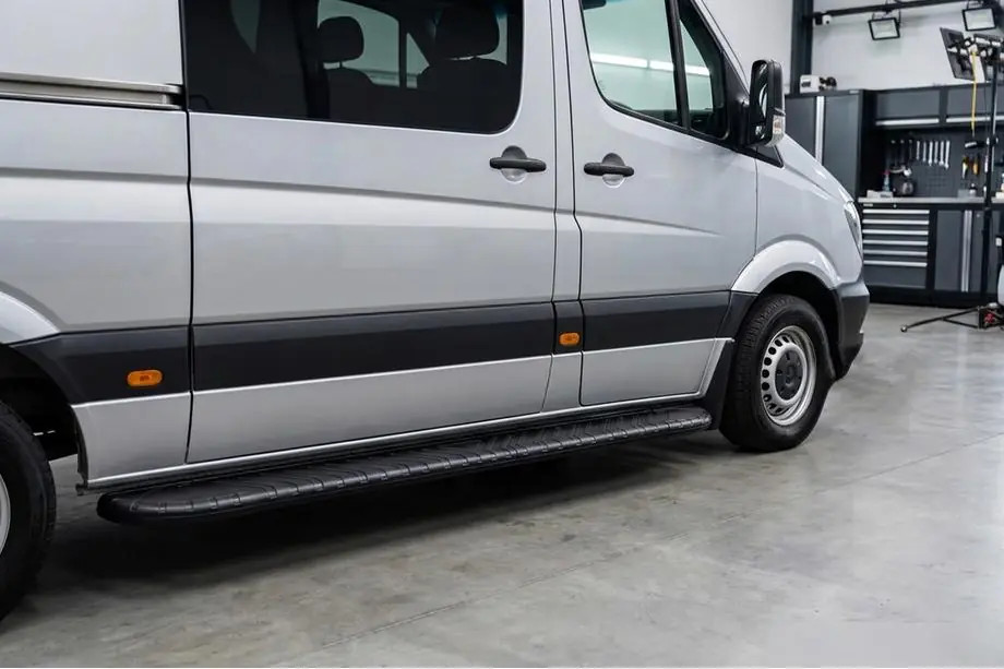Volkswagen Crafter 2006–2016 Sidosteg Bosphorus Black (2 st, aluminium) Image