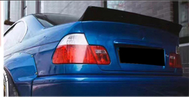 BMW 3-serie E46 1998–2006 Spoiler (för Coupe, grundad för lackering) foto 1