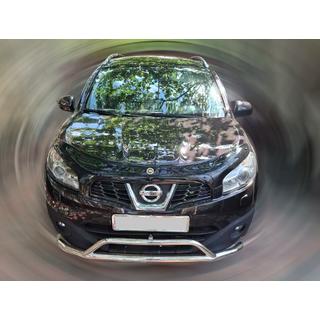 Frontbåge (rostfritt stål) Nissan Qashqai 2010–2014