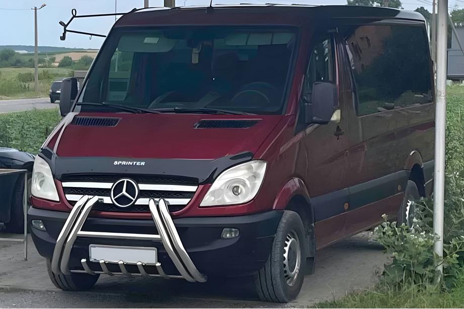 Mercedes Sprinter W906 2006–2018 Kängurubåge F1-01M (2006-2013, rostfritt stål) Image