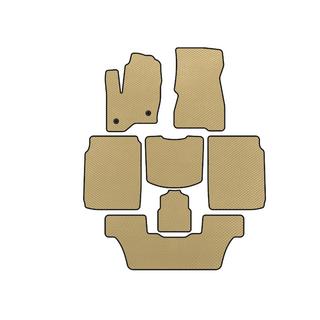EVA-bilmattor för kupén (3 rader, 2013-2019, Beige)
