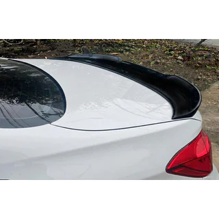 PSM-Style spoiler (för E82, blanksvart) foto 1