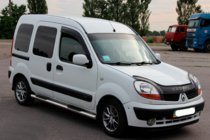 Renault Kangoo 1998–2008 Sidorör (2 st, rostfritt) foto 4