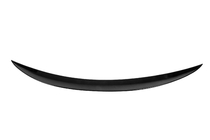 BMW 1-serie E81/E82/E87/E88 2004–2011 Spoiler P-Style (för E82, svart högglans) foto 3