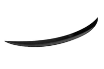BMW 1-serie E81/E82/E87/E88 2004–2011 Spoiler P-Style (för E82, svart högglans) foto 4