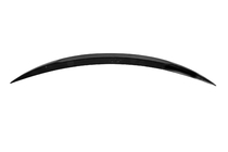 BMW 1-serie E81/E82/E87/E88 2004–2011 Spoiler P-Style (för E82, svart högglans) foto 6
