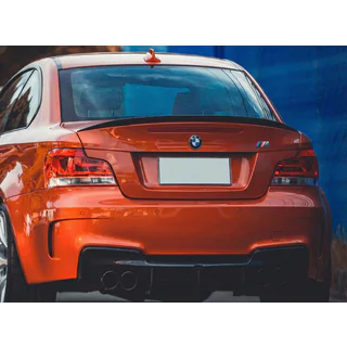 Spoiler P-Style (för E82, svart högglans) foto 1