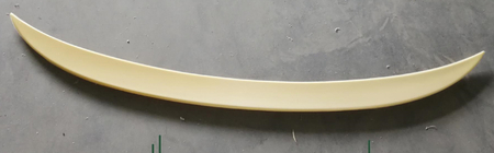 BMW 1-serien F20/F21 2011–2019 P-Style-spoiler (för F52, blanksvart) foto 2