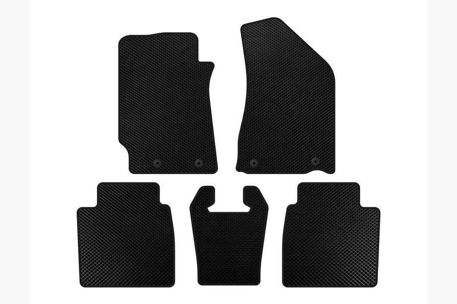 Geely Emgrand EC8 EVA-bilmattor (SD, svart) Image