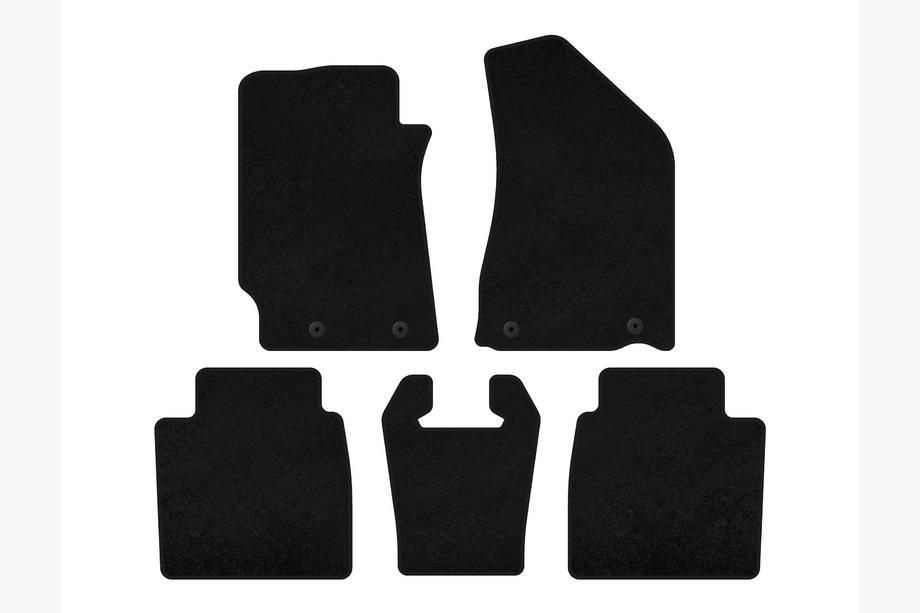 Geely Emgrand EC8 Premium textilmattor (SD, svart) Image