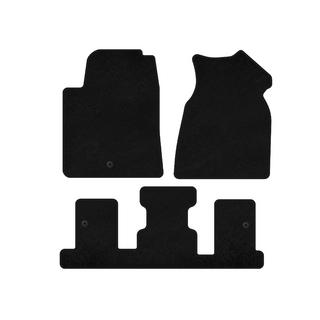 Deluxe textilmattor (rad 1 + 3, 2013-2017, svart) GMC Acadia 2006–2017 foto 1