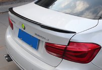 BMW 3-serien F30/F31 2012–2019 MP-Style spoiler (för F30/F80, blank svart) foto 1