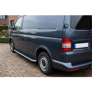 Sidosteg Tayga Grey (2 st, aluminium) Volkswagen T5 Transporter 2003–2010 foto 1