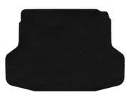 Honda Civic Sedan VII 2001–2006 Premium textil bagagerumsmatta (Coupé, svart) foto 1